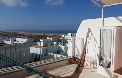 Terraza con Hamaca