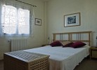 Schlafzimmer mit Doppelbett