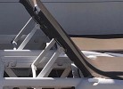 Liegestühle auf der Terrasse