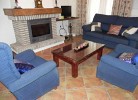 Wohnzimmer mit Kamin