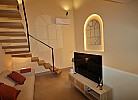 Wohnzimmer mit Smart TV