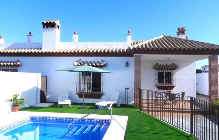 Ferienhaus mit Pool