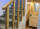 Treppenhaus mit Bad