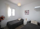 Schlafzimmer mit 2 Einzelbetten