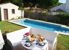 Garten und Pool Casa Barlovento Roche
