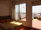 Dachterrasse mit Schlafzimmer