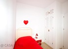 Schlafzimmer mit Einbauschrank