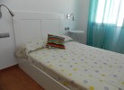 Schlafzimmer mit Doppelbett