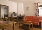 Wohnzimmer mit Kamin