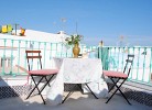 Terrasse mit Esstisch