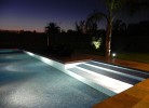 Pool mit Beleuchtung